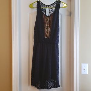 Boho Blue Rain Dress